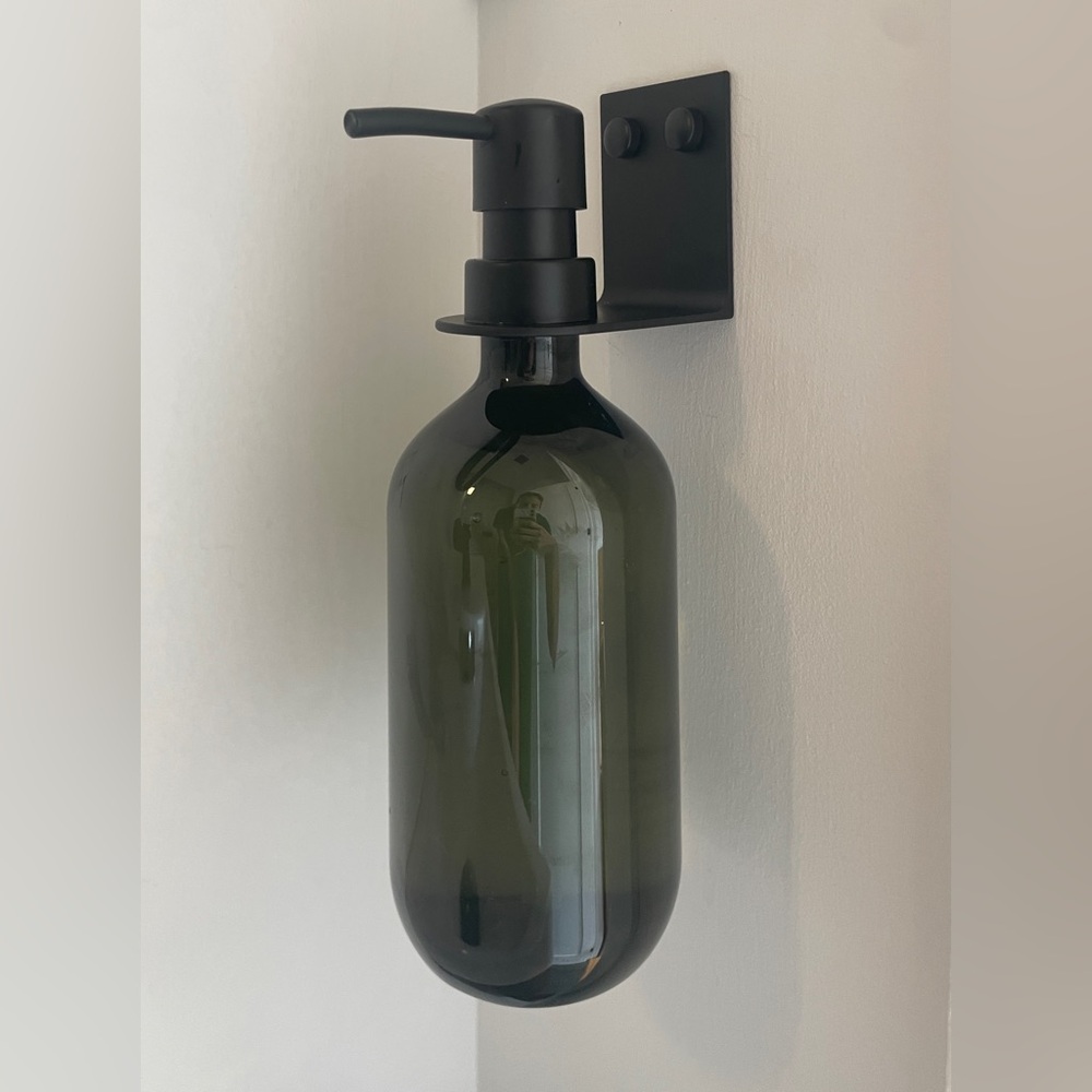 NEW never used, two wall-mounted soap, lotion, shampoo dispensers